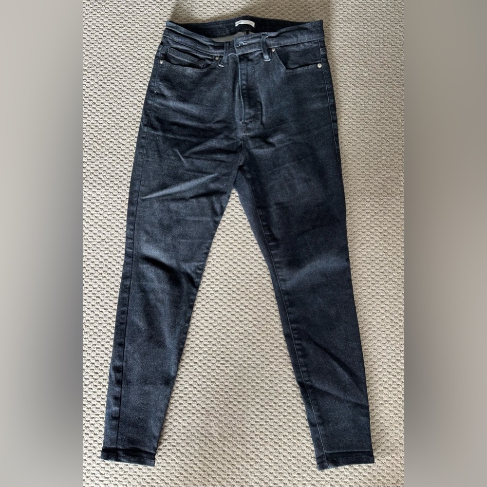 Good American Women's Skinny Jeans in Washed Black